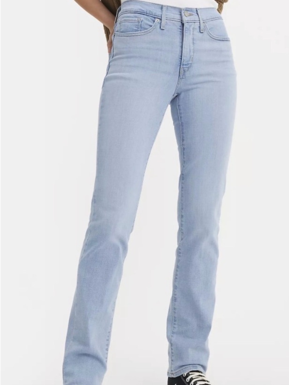 Levi's 312 Shaping Slim Light Blue Straight Leg Jeans